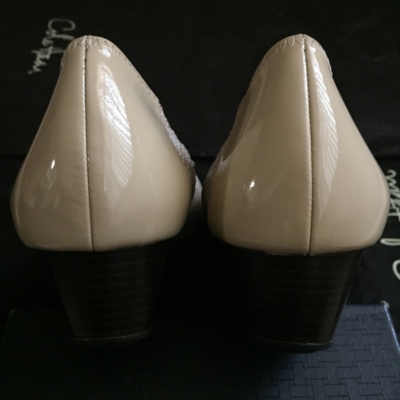 Cole Haan Air Tali Quilted Wedge, Nougat - Picture 6 of 8